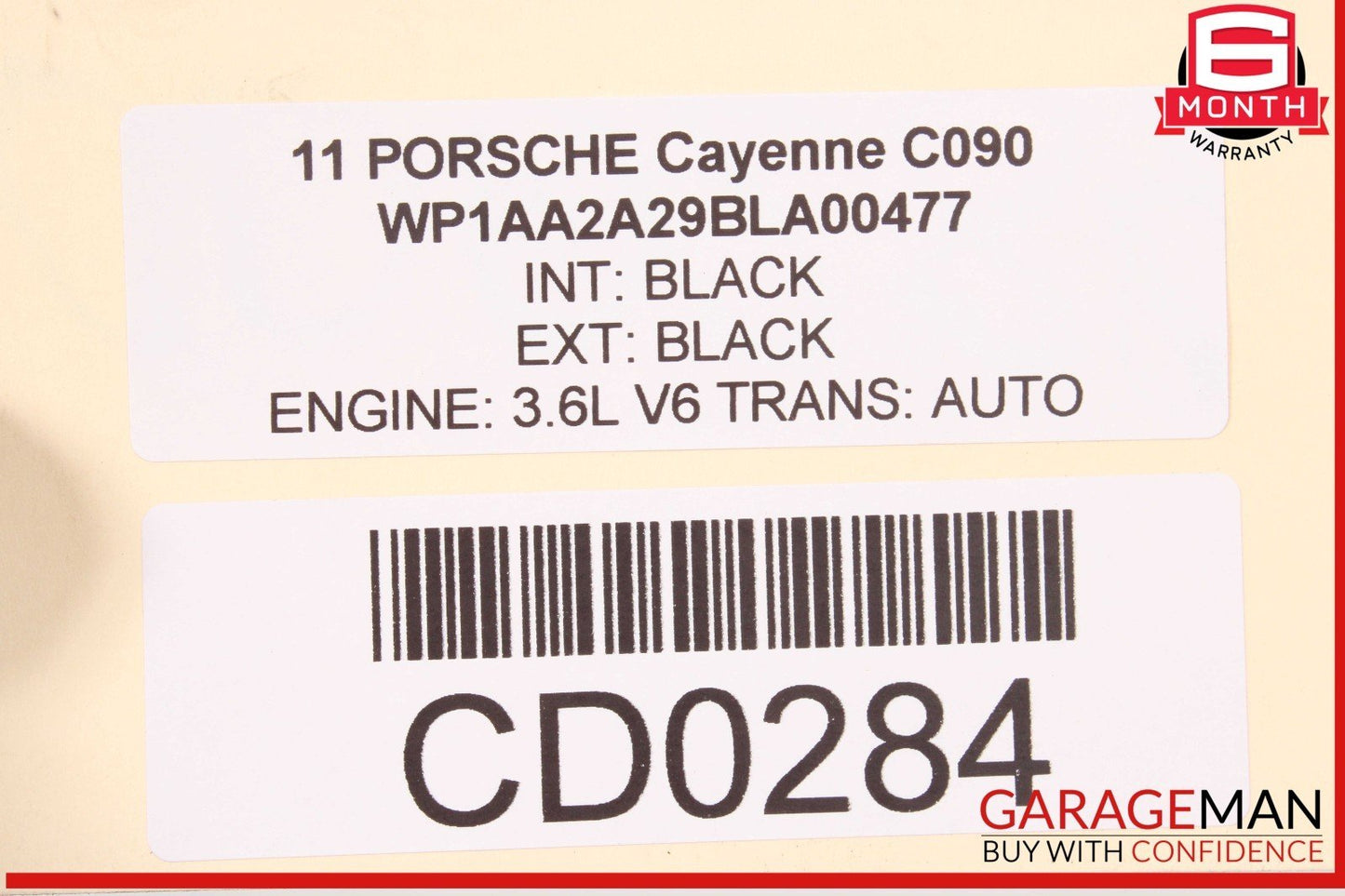 11-18 Porsche Cayenne 958 Power Steering Rack and Pinion Assembly OEM
