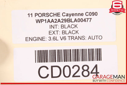 11-18 Porsche Cayenne 958 Power Steering Rack and Pinion Assembly OEM