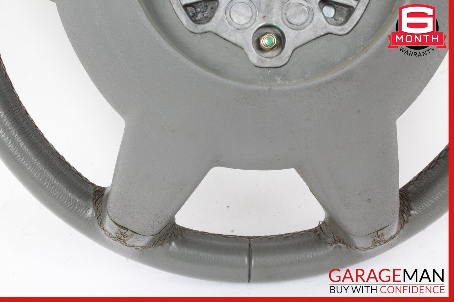 04-08 Chrysler Crossfire 4 Spoke Steering Wheel Leather Gray OEM
