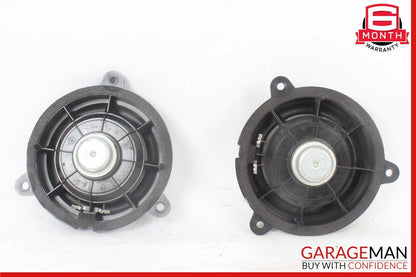 03-13 Maserati Quattroporte Rear Right & Left Side Audio Sound Speaker Set OEM