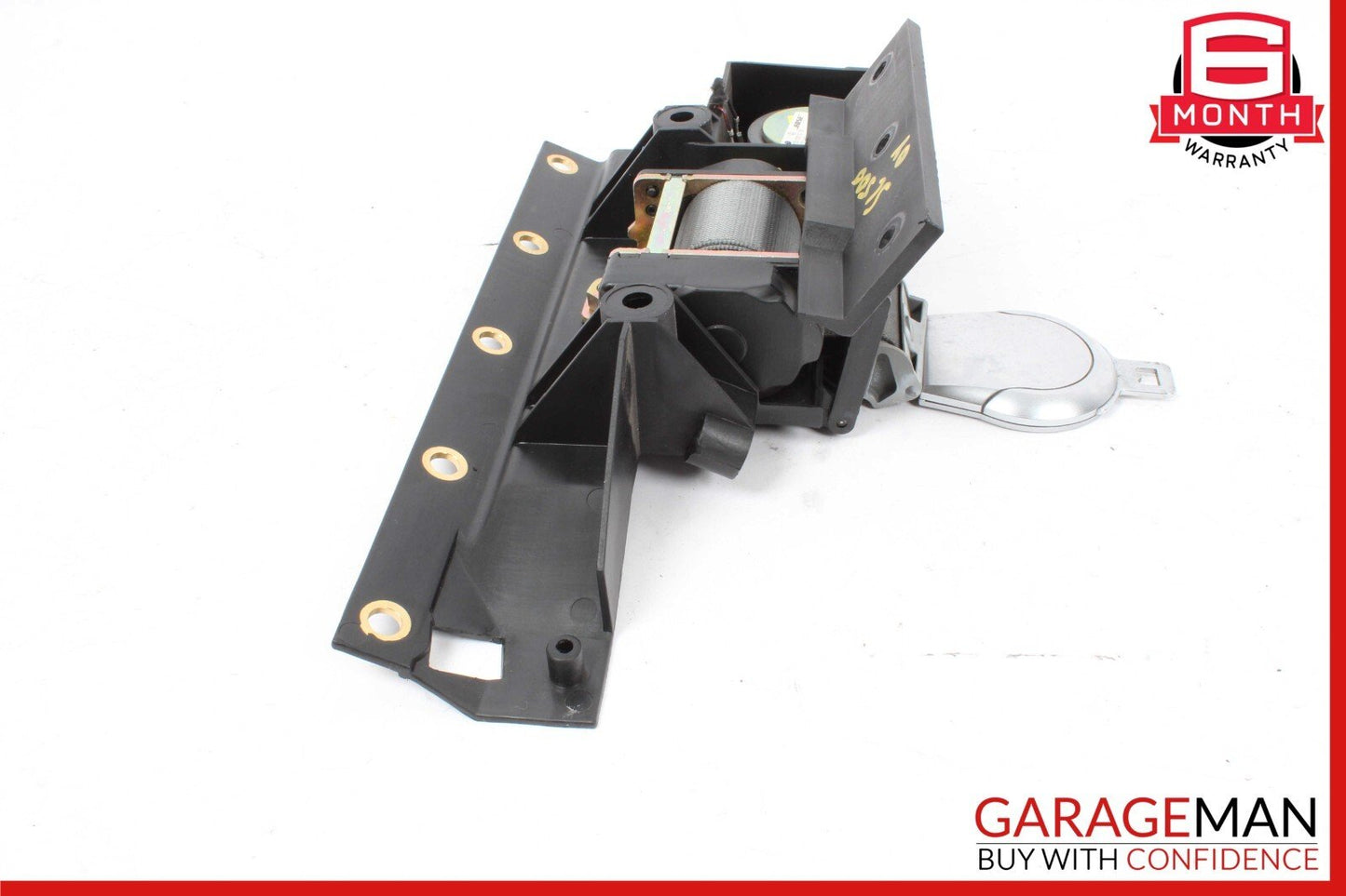 03-08 Mercedes R230 SL500 Rear Right Seat Belt Retractor Luggage w/ Speaker OEM