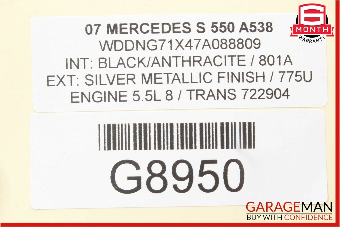 07-09 Mercedes W221 S550 Front Left / Right Lower Seat Compartment Trim Storage