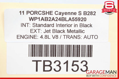 11-14 Porsche Cayenne 958 Front Right & Left Side Shock Absorber Spring Set of 2