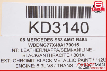 07-09 Mercedes W216 CL550 S63 Night Vision Camera Control Module 2218709693 OEM