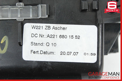 07-09 Mercedes W221 S550 S65 AMG Center Console Ashtray Lighter Compartment Trim