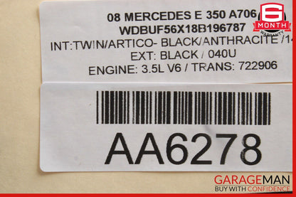 03-09 Mercedes W211 E350 Front Right Side Lower Control Arm RWD