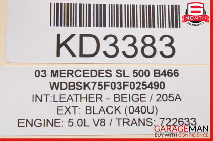 03-06 Mercedes R230 SL500 SL600 Shifter Gear Select Indicator 2302670388 OEM