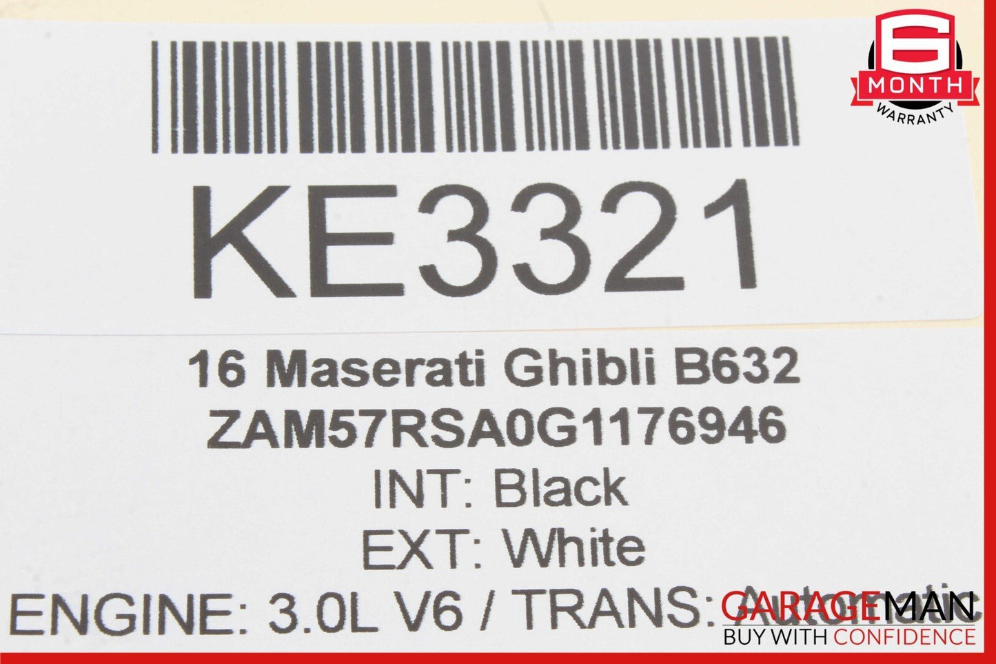 14-17 Maserati Ghibli M157 ECU ECM Engine Computer Control Module Unit