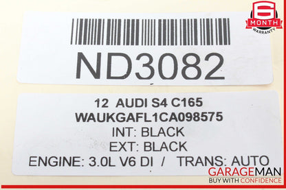 09-16 Audi S4 Air Distribution Housing Mount Bracket 06E133340E OEM