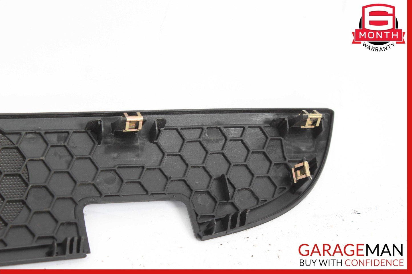 03-12 Mercedes R230 SL500 SL550 Rear Deck Speaker Cover Trim Panel Black OEM