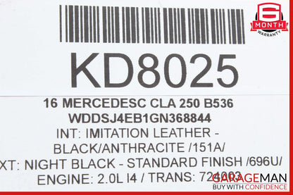 12-20 Mercedes W117 CLA250 SLK350 Hand Parking Brake Control Module Unit OEM