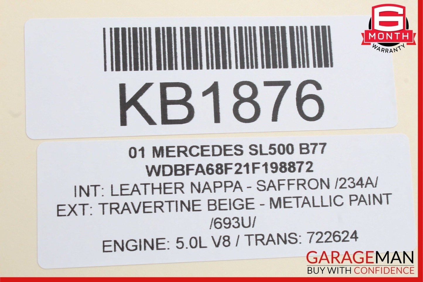 99-02 Mercedes R129 SL500 SL600 Steering Column Tempomat Switch 1295450924 OEM