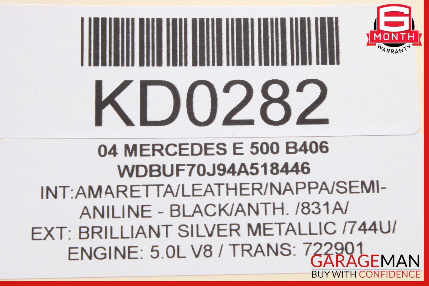 03-09 Mercedes W211 E500 E550 E63 AMG Front Left Side Door Control Module Unit