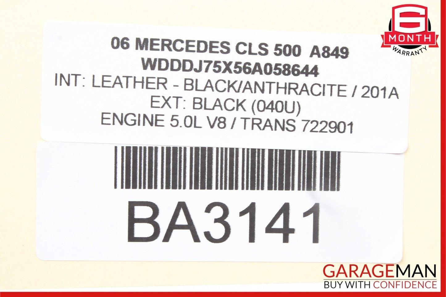06-11 Mercedes W219 CLS350 CLS500 A/C Heater Climate Temperature Control Module