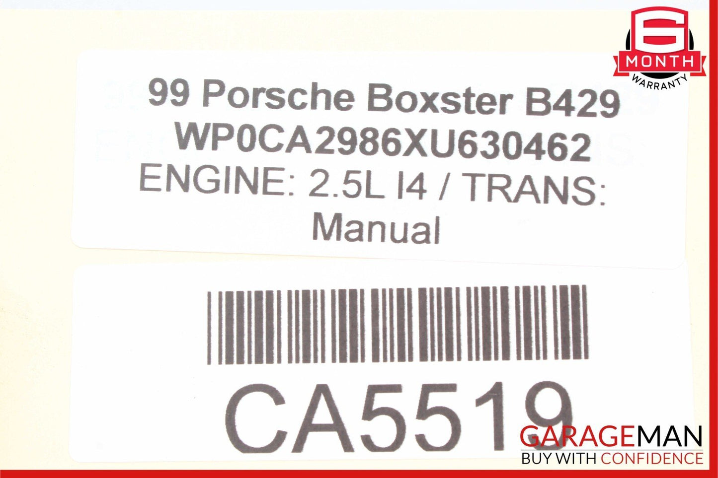 97-04 Porsche Boxster 911 Carrera Front Right / Left Side Suspension Control Arm