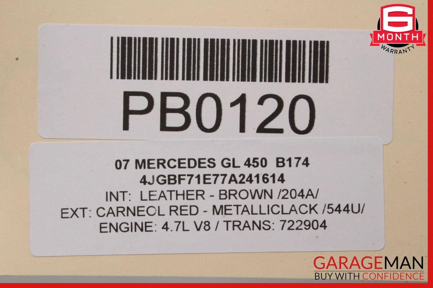 06-13 Mercedes X164 GL450 ML550 R350 Transmission Transfer Case Gear Box OEM