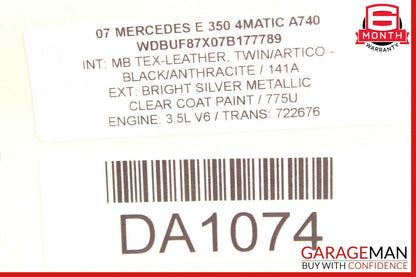 03-09 Mercedes W211 E350 E550 Front Left Driver Side Door Control Module OEM