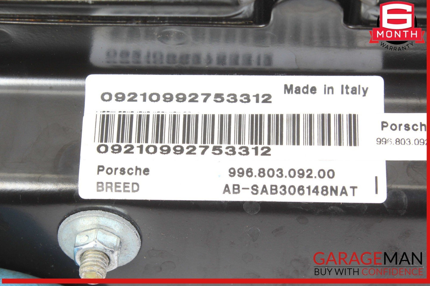 97-05 Porsche Boxster 986 911 996 Front Right Passenger Side Door Airbag Air Bag