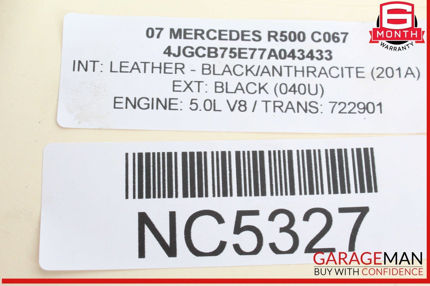 06-13 Mercedes W251 R500 Rear Left Driver Side Spindle Knuckle Hub Bearing OEM