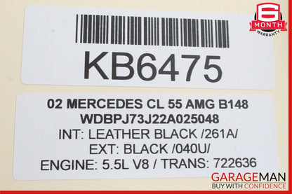 00-06 Mercedes W215 CL55 AMG CL500 Voice Command Control Module SYN9266A OEM