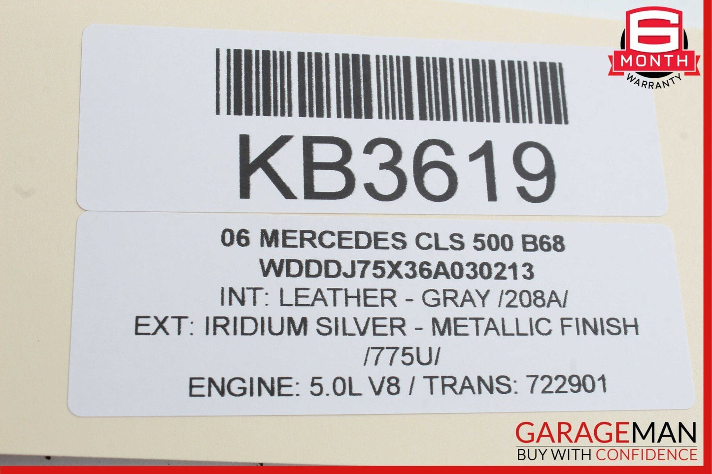 06-11 Mercedes W219 CLS500 Front Right Side Door Computer Control Module OEM