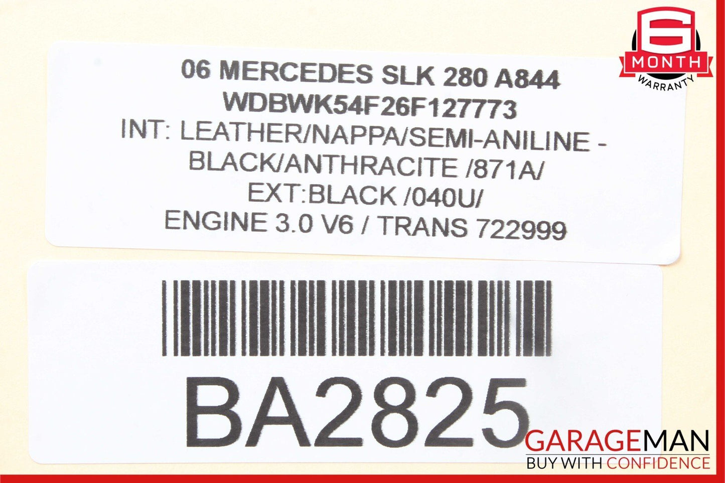 05-11 Mercedes R171 SLK350 SLK280 Front Right Side Door Tweeter Speaker Cover