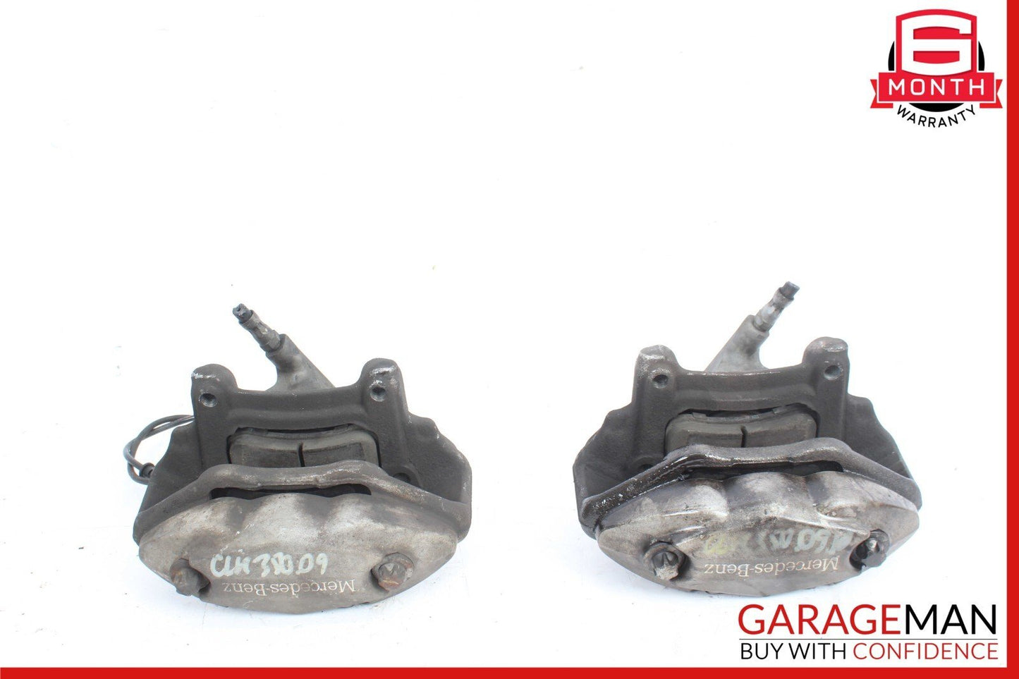 02-09 Mercedes W209 CLK350 Front Right & Left Brake Caliper Calipers Set OEM