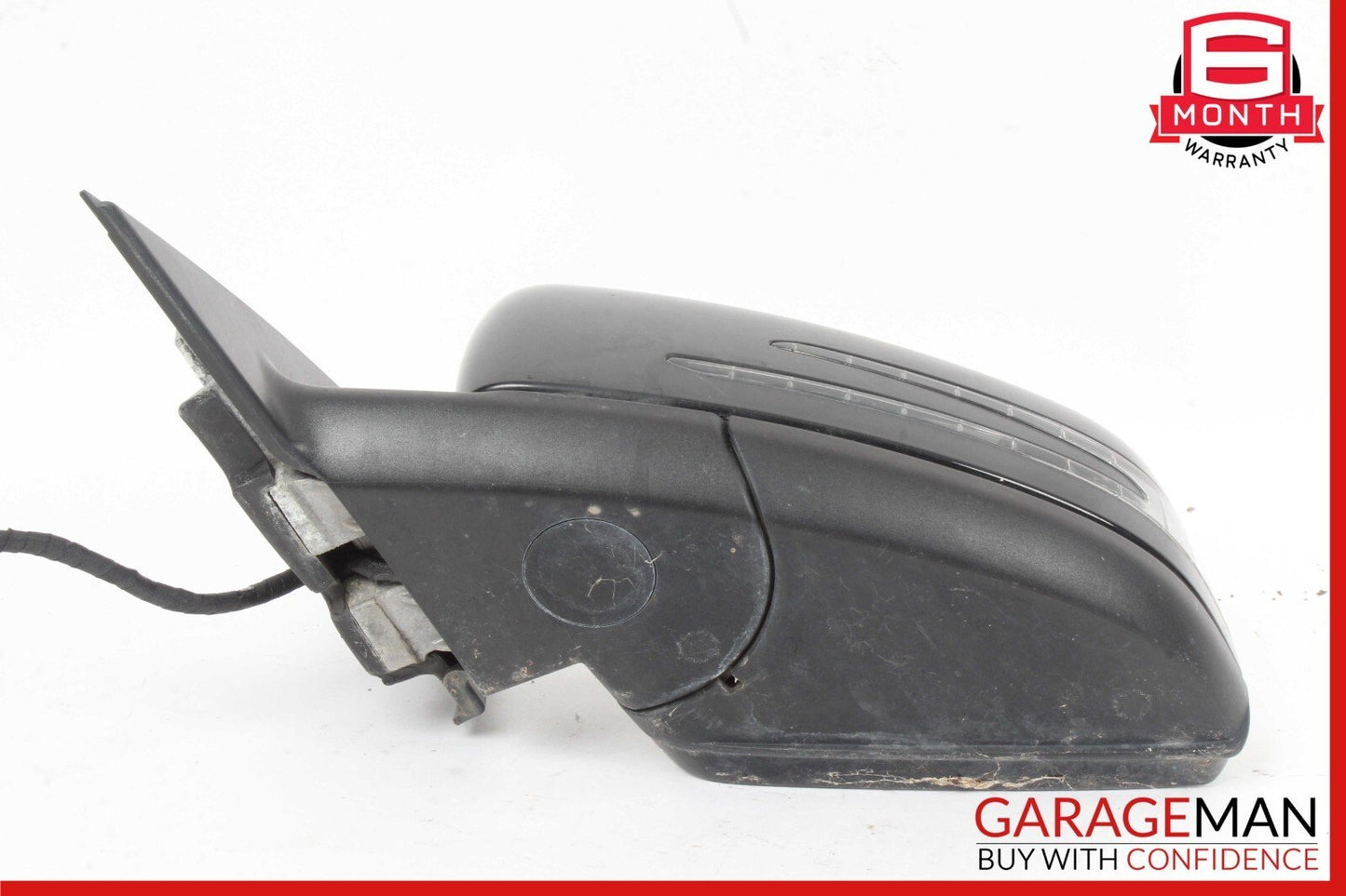 10-11 Mercedes W204 C300 C350 Front Left Driver Side Rear View Door Mirror OEM