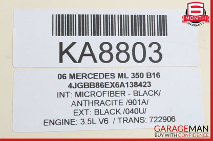 06-12 Mercedes R350 GL450 Rear Left / Right Side Suspension Upper Control Arm