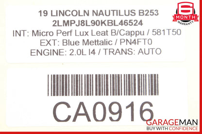 19-21 Lincoln Nautilus Dashboard Right Trim Cover Panel OEM