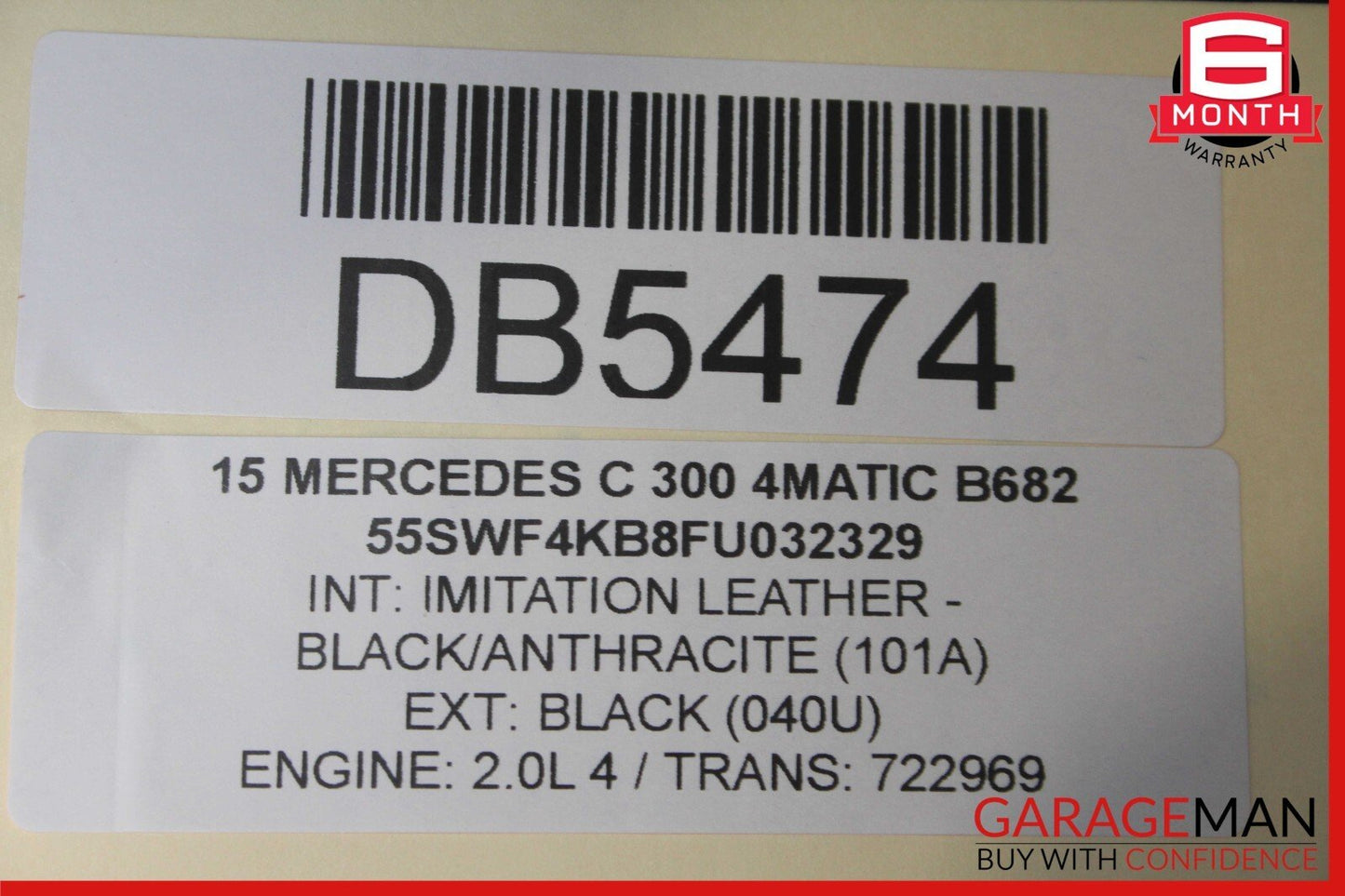 15-18 Mercedes W205 C300 C350e Front Windshield Wind Shield Auto Glass OEM