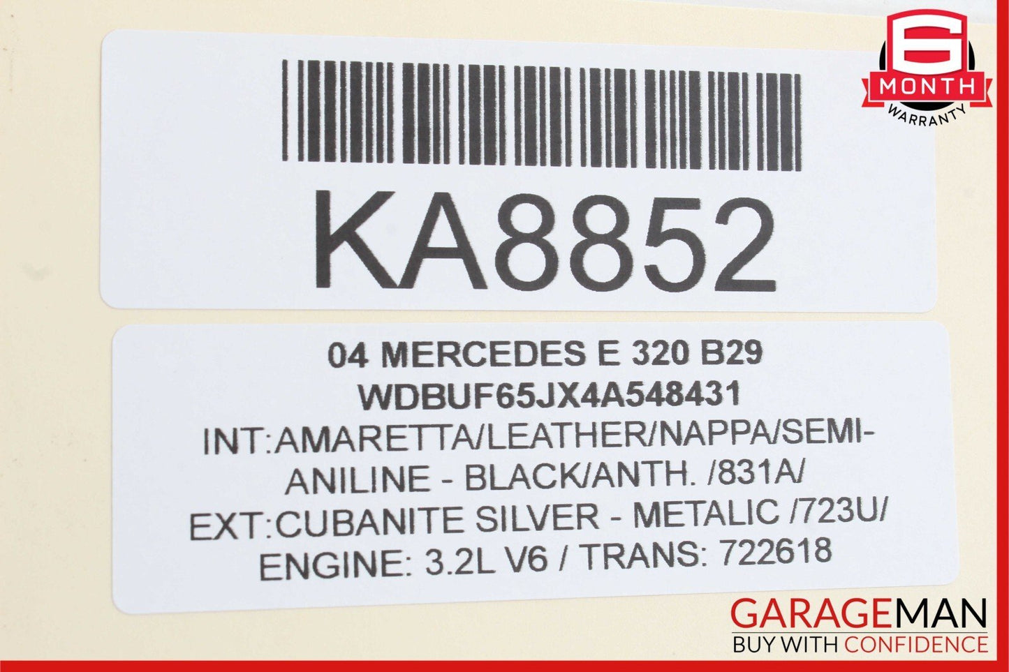 03-09 Mercedes W211 E350 E500 E280 Front Left Driver Door Lock Latch Actuator