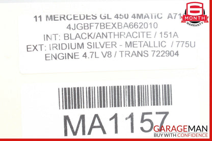 06-13 Mercedes X164 GL450 ML550 Headlight Control Switch Module 1645453504 OEM