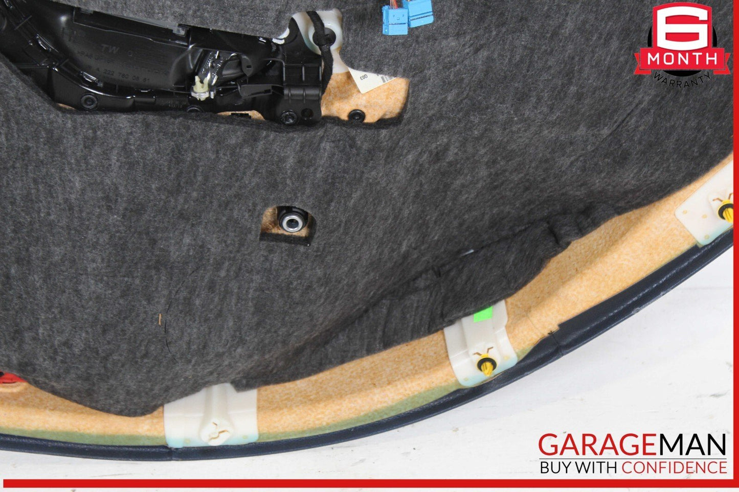 14-17 Mercedes W222 S550 S500 Rear Left Side Interior Door Panel Cover OEM