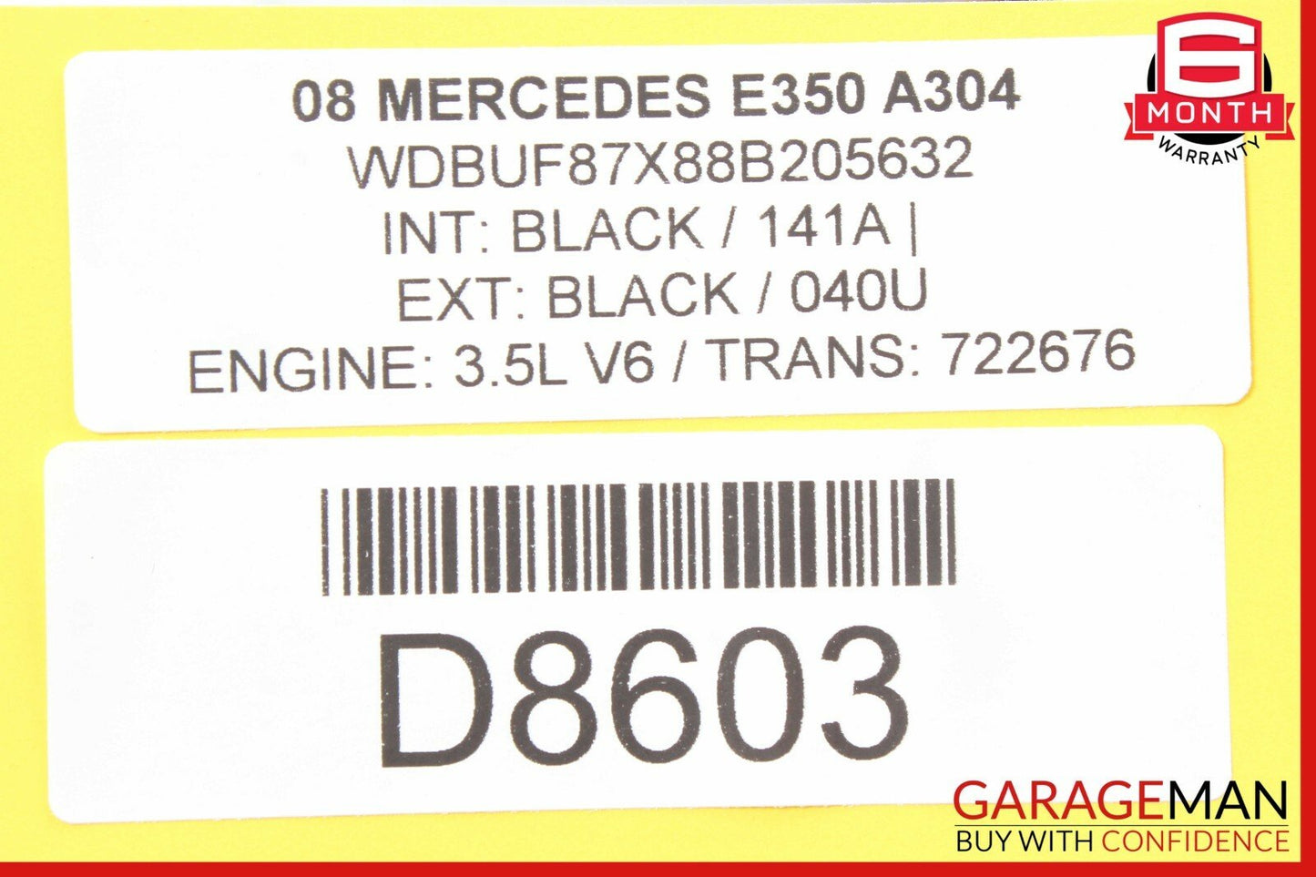 03-11 Mercedes W211 E350 CLS500 Front Left Driver Side Master Window Switch OEM