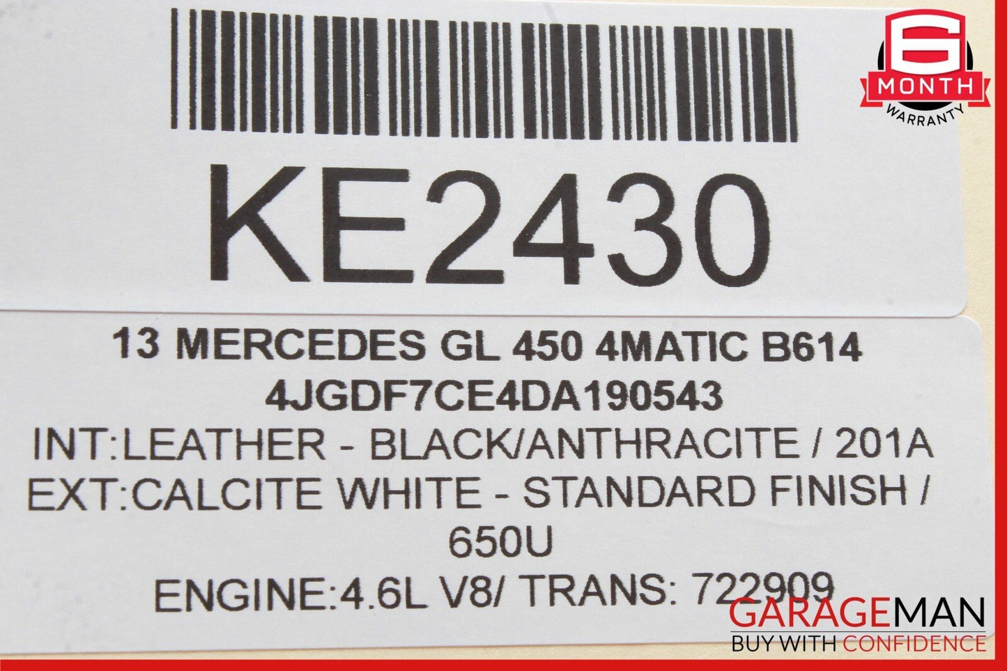 12-16 Mercedes X166 GL450 GL550 ML350 ML550 DVD Video Player 1669069800 OEM