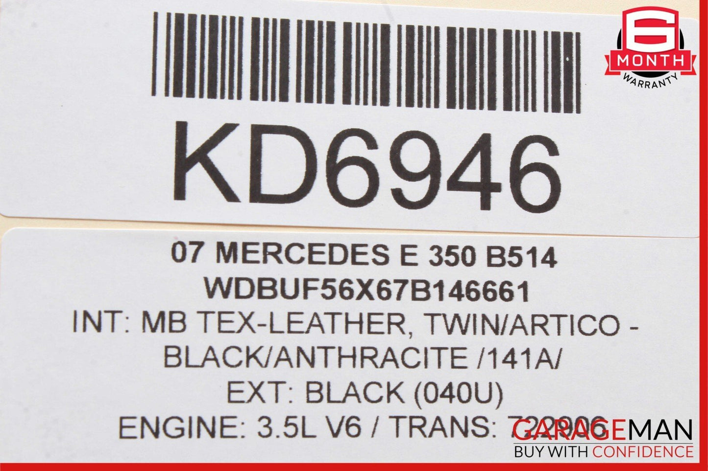 06-13 Mercedes W211 E350 S550 Front Right Engine Timing Chain Cover Plate OEM