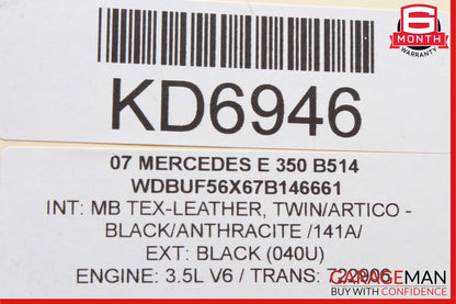 06-13 Mercedes W211 E350 S550 Front Right Engine Timing Chain Cover Plate OEM