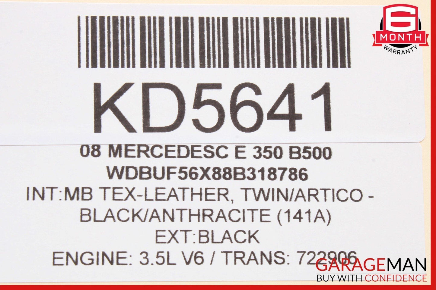 03-09 Mercedes W211 E350 E550 Front Left Driver Side Door Window Regulator Motor