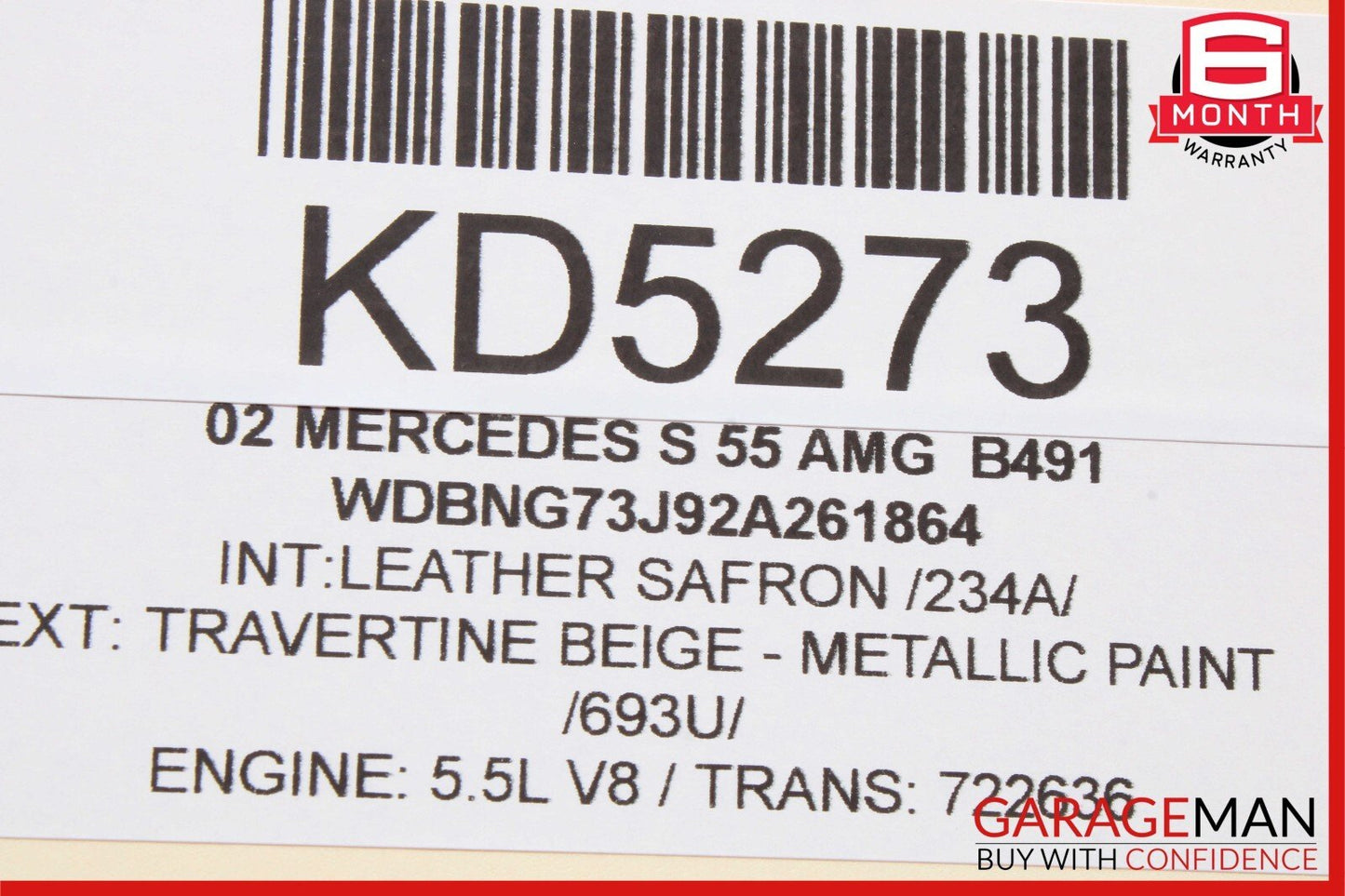 00-06 Mercedes W220 S55 AMG S500 CL600 Antenna Amplifier Booster Module Unit OEM