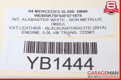 03-06 Mercedes R230 SL500 SL55 AC A/C Air Conditioning Compressor 0012300211 OEM