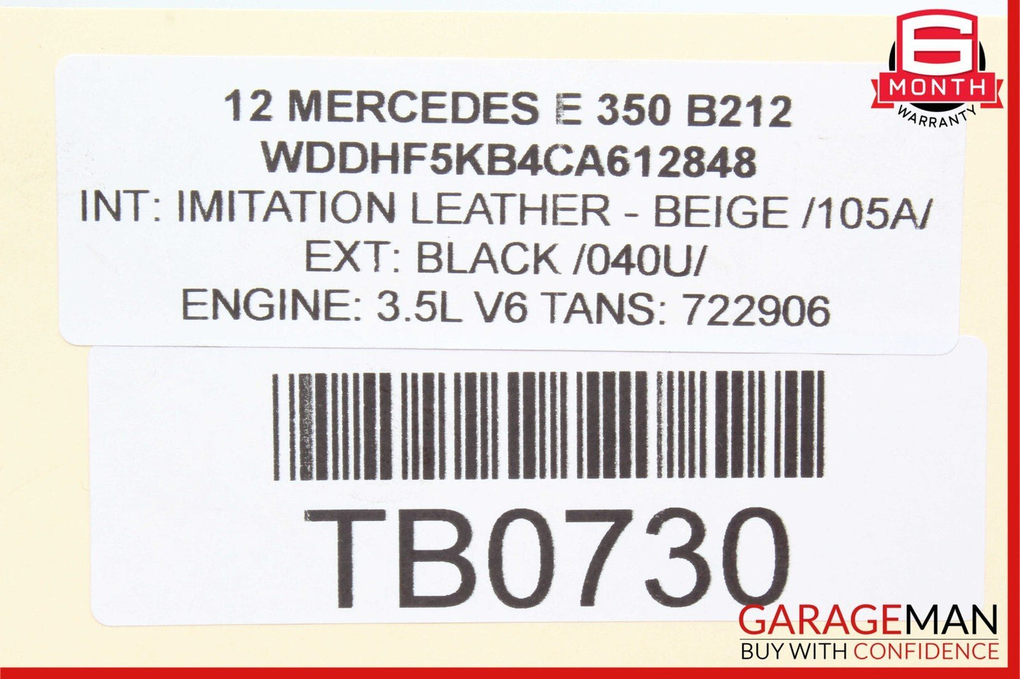 12-20 Mercedes W212 E350 SLK350 SLC43 AMG Power Steering Pump Reservoir Assembly