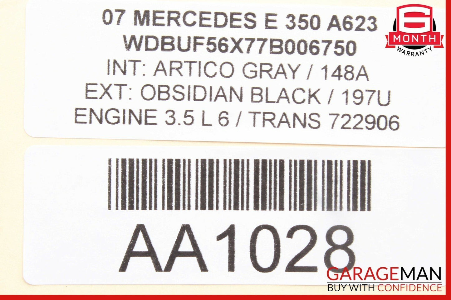 03-08 Mercedes CL600 CLK320 E350 Sirius Satellite Radio Receiver Control Module