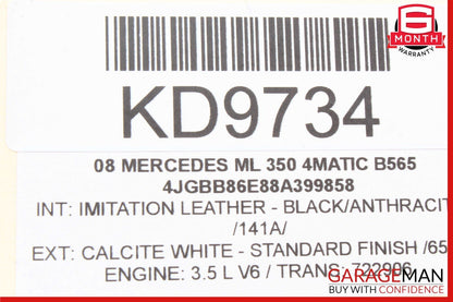 06-13 Mercedes W164 ML350 GL450 Gas Throttle Pedal Accelerator 1643000004 OEM