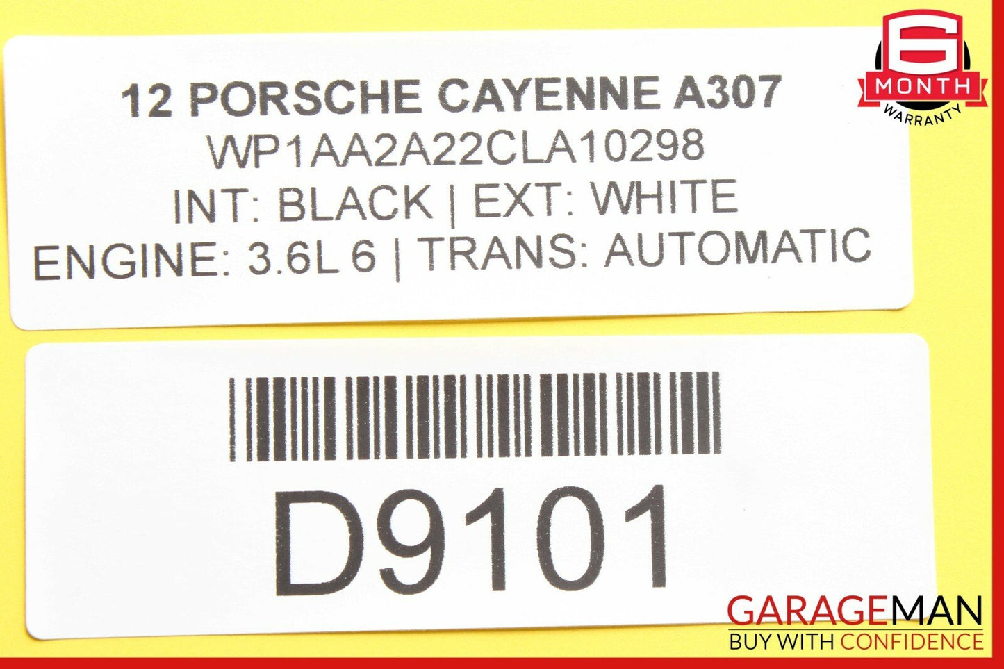 11-17 Porsche Cayenne 958 Front Right Passenger Side Door Control Module Unit
