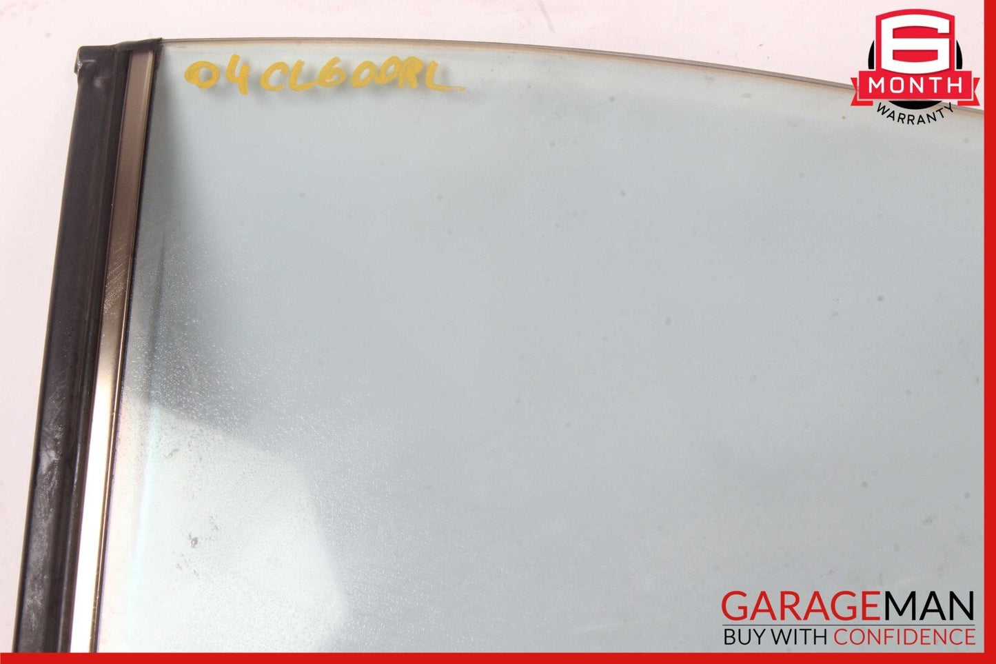 00-06 Mercedes W215 CL600 CL500 Rear Left Driver Side Quarter Window Auto Glass