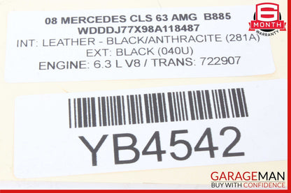 03-09 Mercedes W219 CLS63 AMG Radiator Overflow Coolant Reservoir Tank OEM