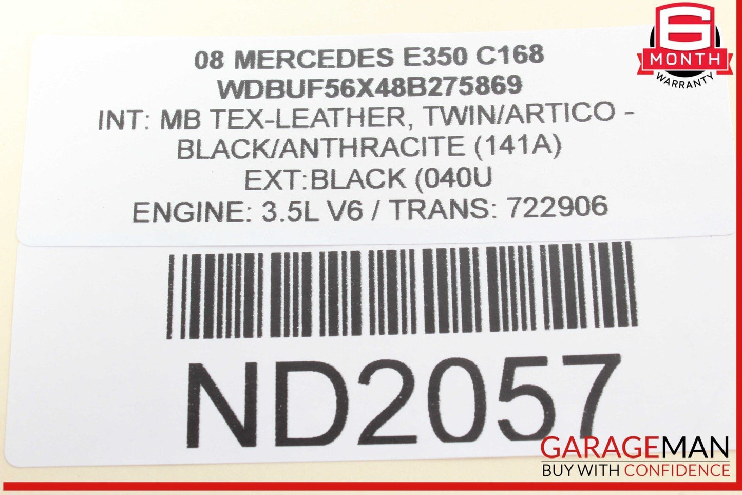 03-11 Mercedes W211 E350 Front Left Side Seat Control Module 2118704085 OEM
