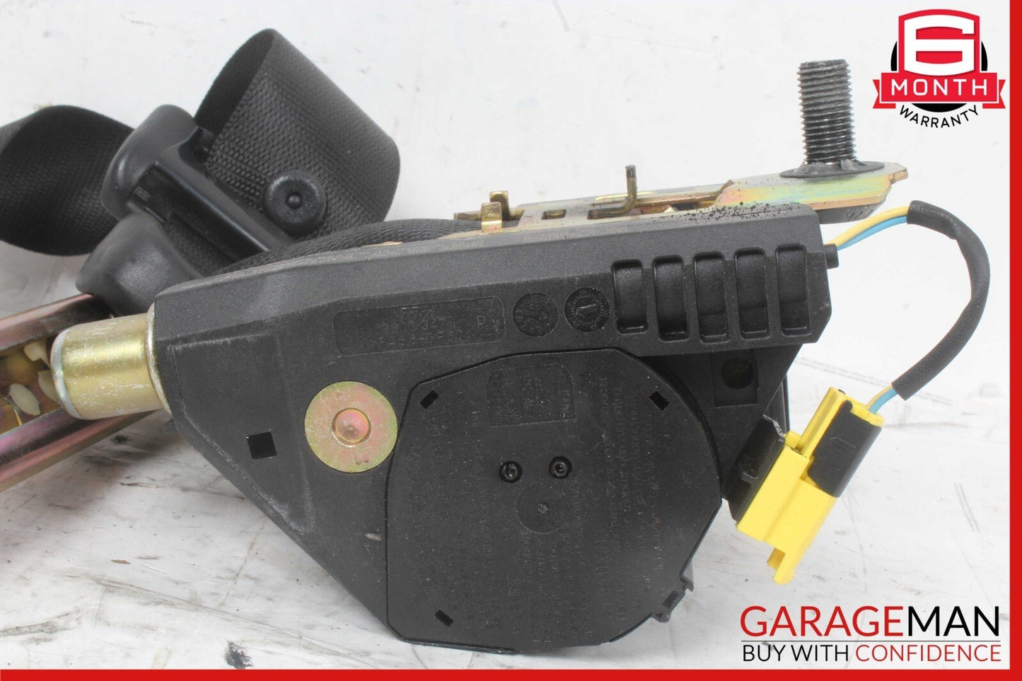 98-05 Mercedes W163 ML350 Rear Right Side Seat Belt Seatbelt Retractor Black OEM
