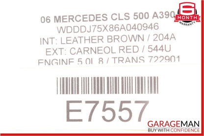03-11 Mercedes W219 CLS500 Under Seat Control Module Front Right Side OEM